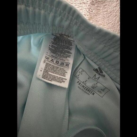 Adidas Primegreen Light Blue Joggers - Men's Medium - Picture 2 of 3